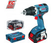 GSR 14,4 V-EC 2 x 14.4V 4Ah L-Boxx Bormasina cu acumulator 